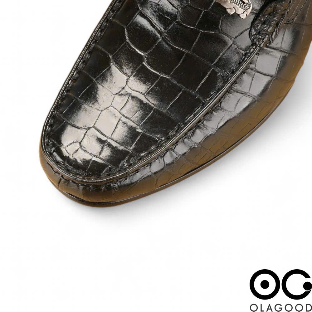 Giày tây nam cá sấu cao cấp - GTL015 - Hình ảnh 6