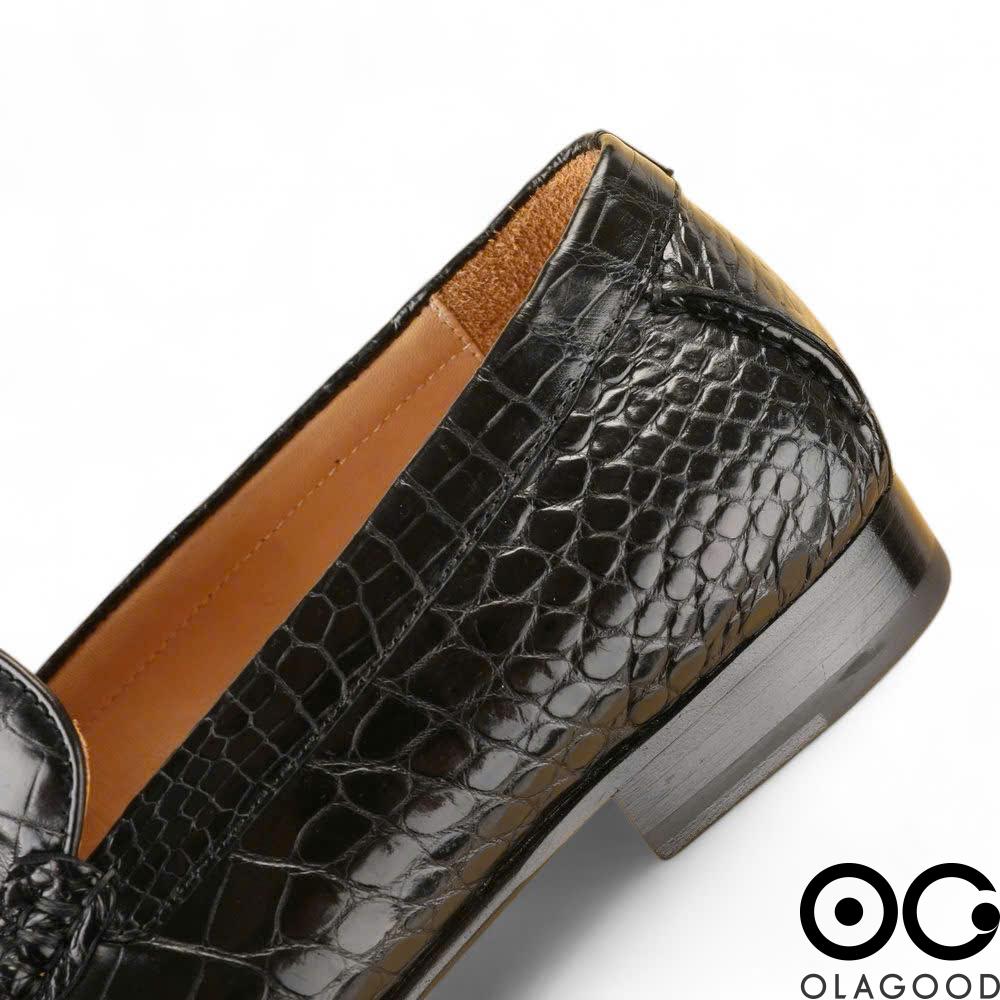 Giày tây nam cá sấu cao cấp - GTL015 - Hình ảnh 9