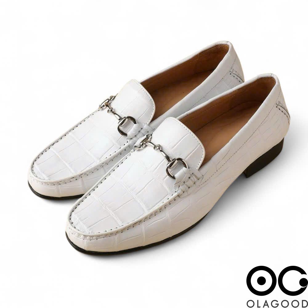 Giày tây nam da cá sấu cao cấp - GTK012