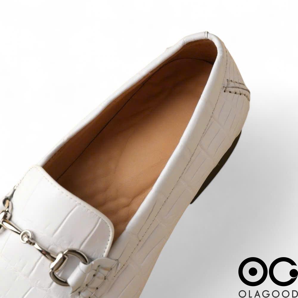 Giày tây nam da cá sấu cao cấp - GTK012 - Hình ảnh 11