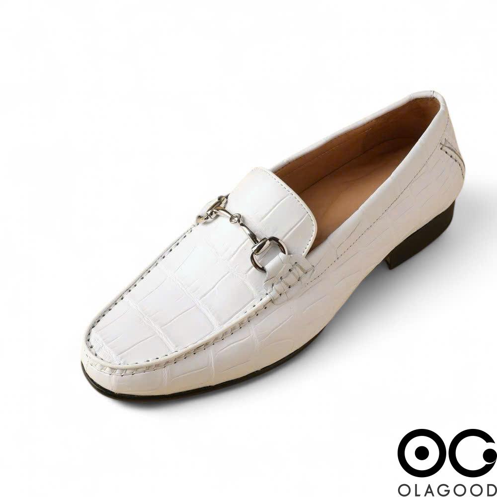 Giày tây nam da cá sấu cao cấp - GTK012 - Hình ảnh 3