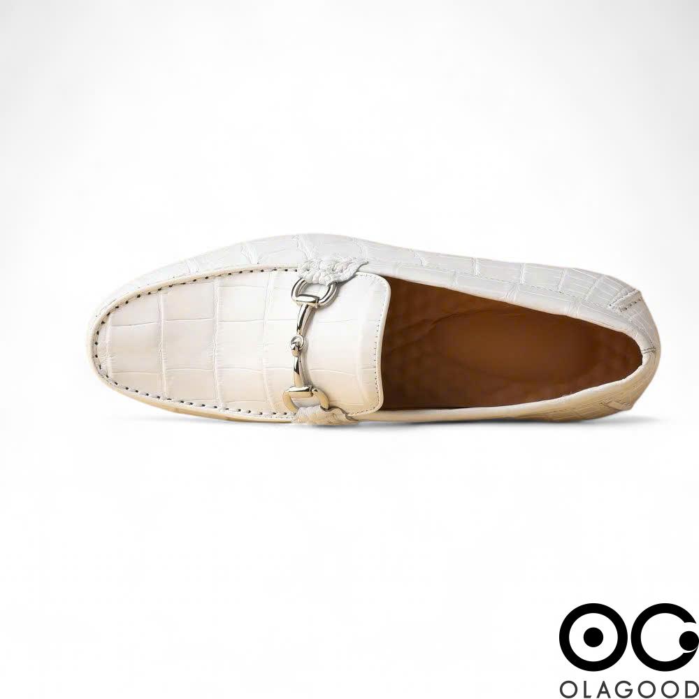 Giày tây nam da cá sấu cao cấp - GTK012 - Hình ảnh 5