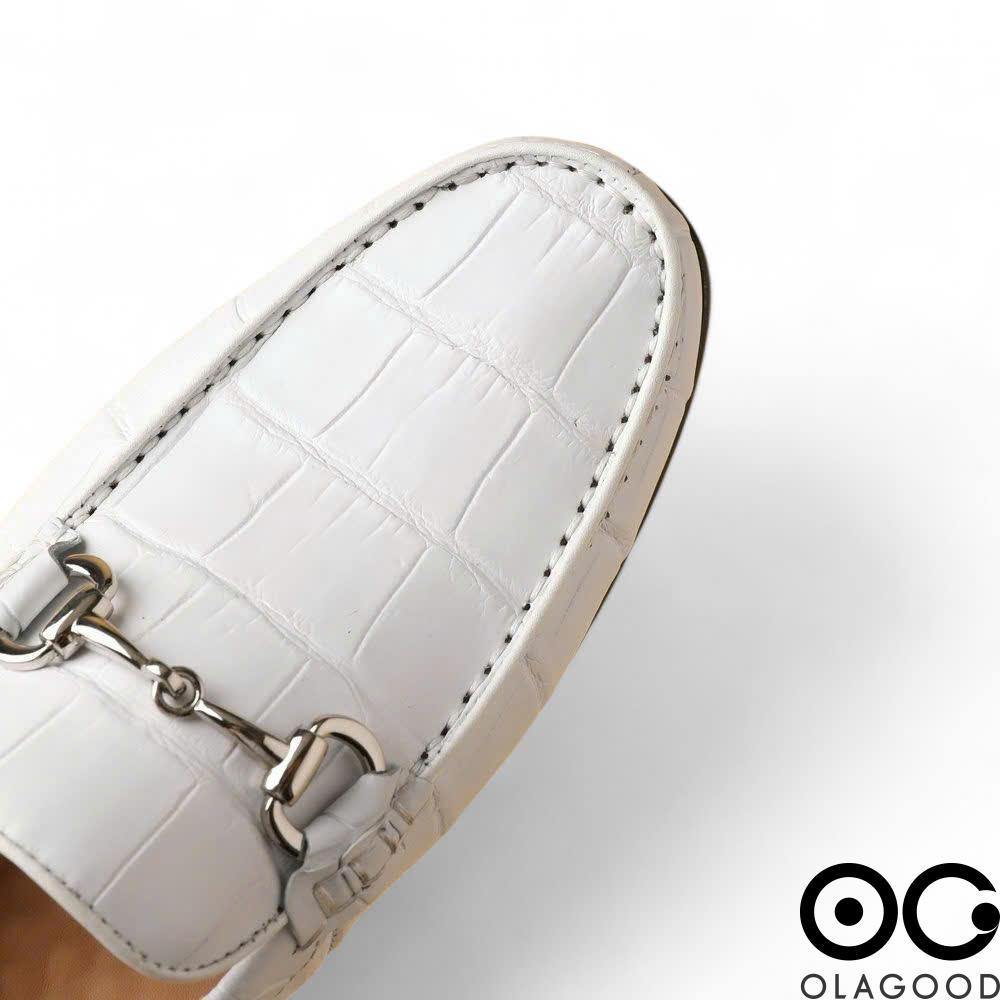 Giày tây nam da cá sấu cao cấp - GTK012 - Hình ảnh 7