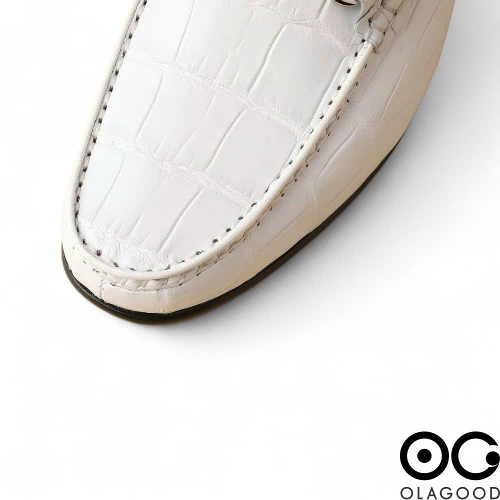 Giày tây nam da cá sấu cao cấp - GTK012 - Hình ảnh 8