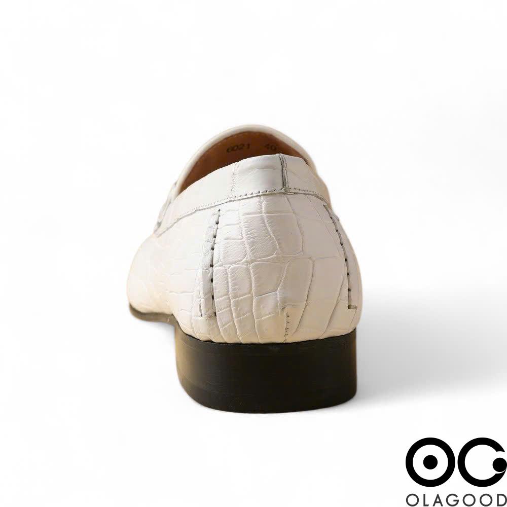 Giày tây nam da cá sấu cao cấp - GTK012 - Hình ảnh 10