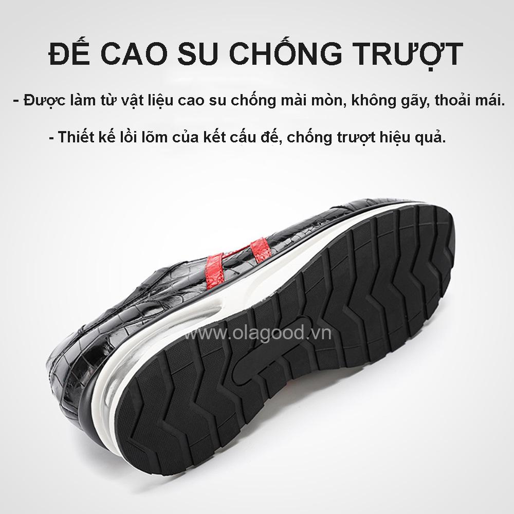 Giày thể thao cá sấu cao cấp - GTT0112 - Hình ảnh 9