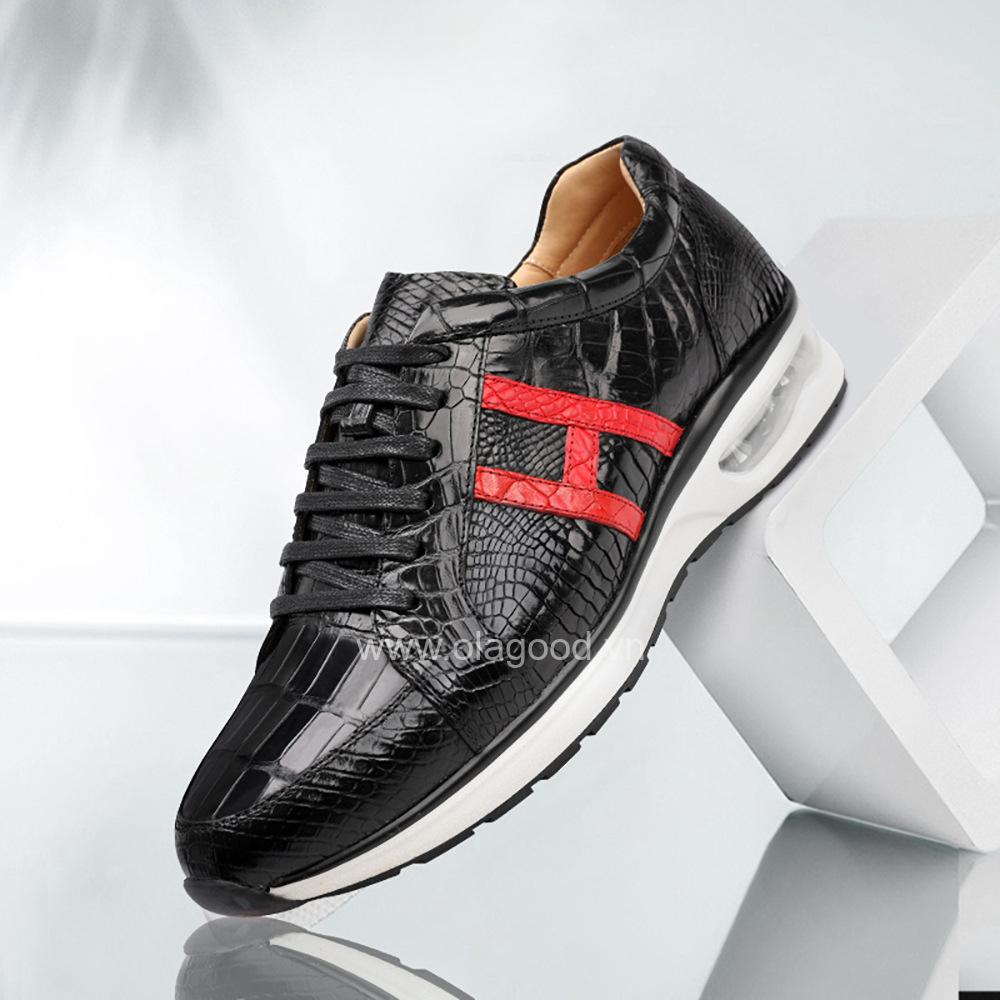 Giày thể thao cá sấu cao cấp - GTT0112 - Hình ảnh 3