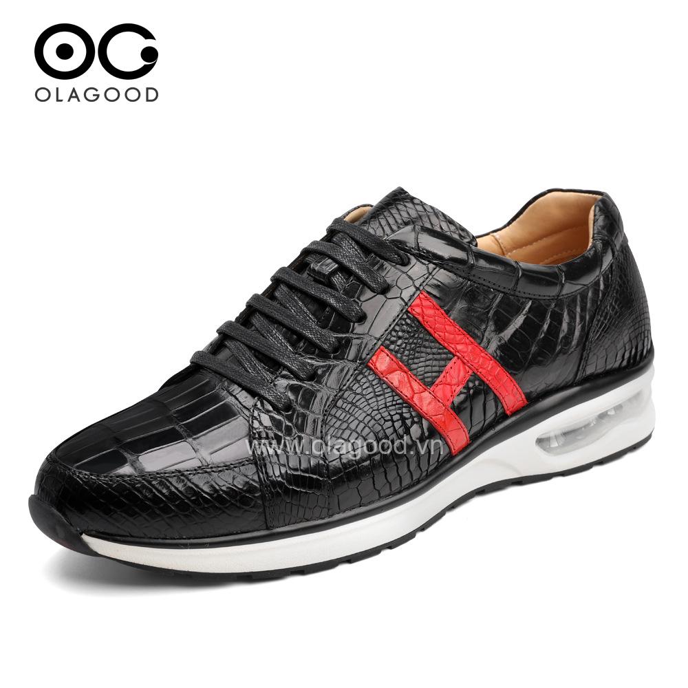 Giày thể thao cá sấu cao cấp - GTT0112 - Hình ảnh 4