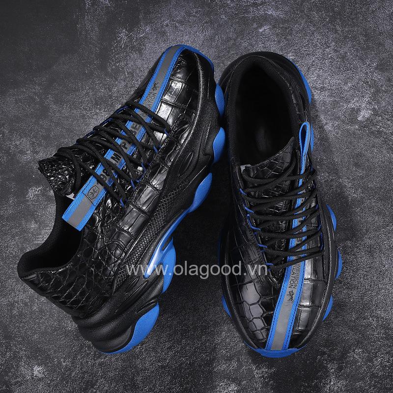 Giày thể thao snearker cá sấu - GTT0115 - Hình ảnh 4