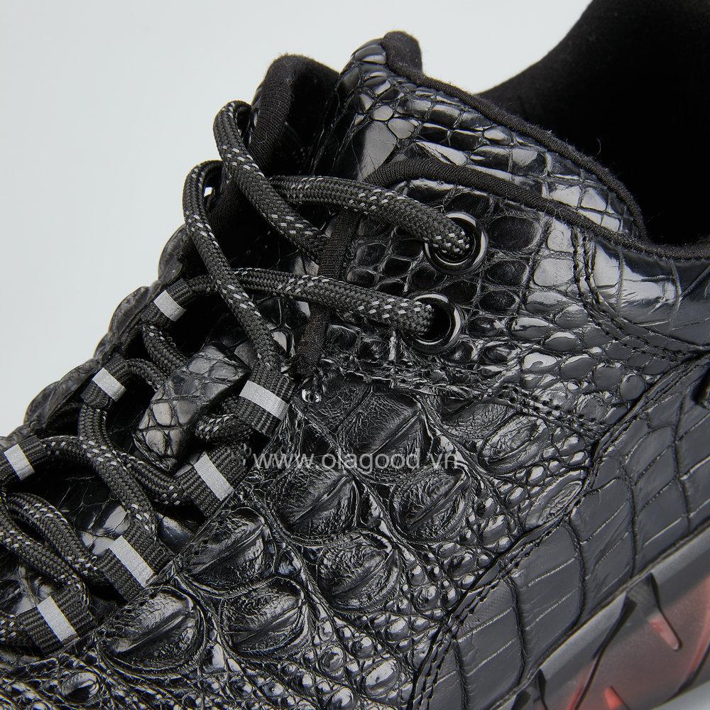 Giày thể thao snearker da cá sấu - GTT0114 - Hình ảnh 7
