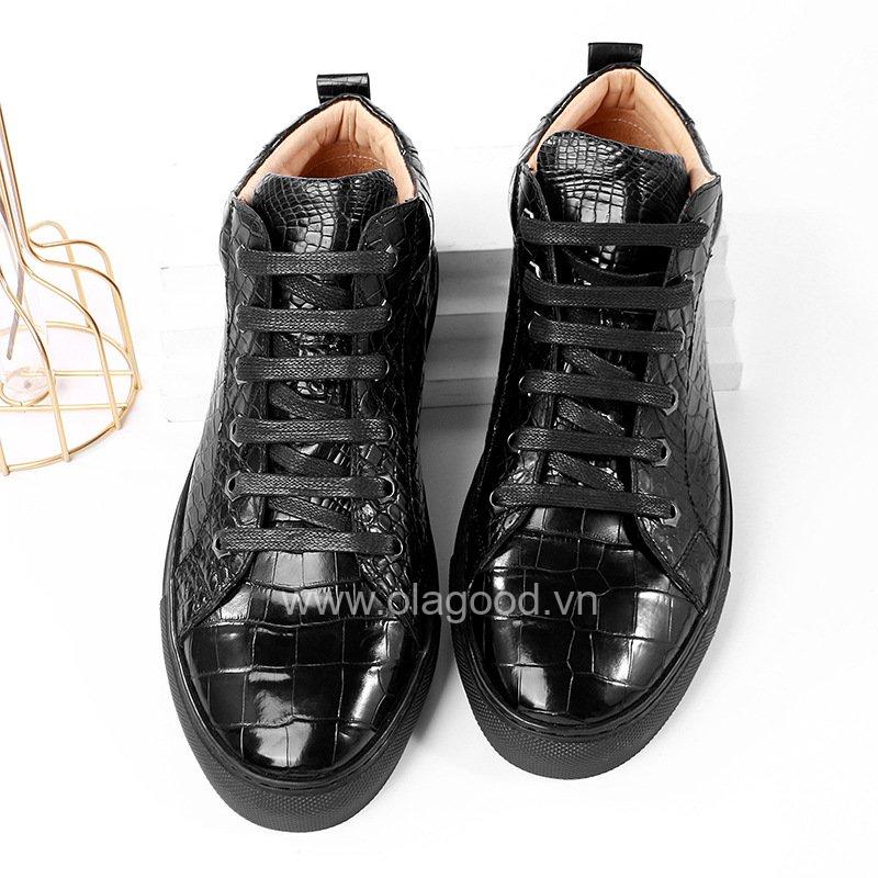 Giày thể thao snearker nam cá sấu - GTT0117 - Hình ảnh 2