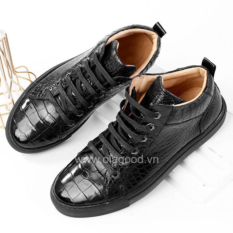 Giày thể thao snearker nam cá sấu - GTT0117 - Hình ảnh 3