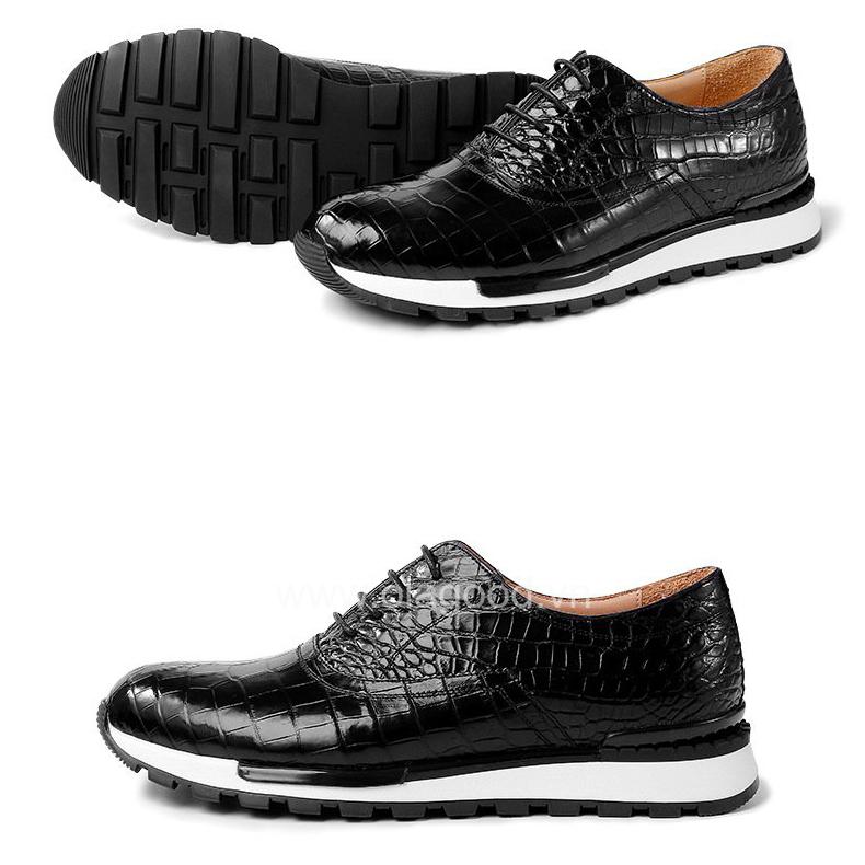 Giày thể thao snearker nam da cá sấu - GTT0116 - Hình ảnh 7