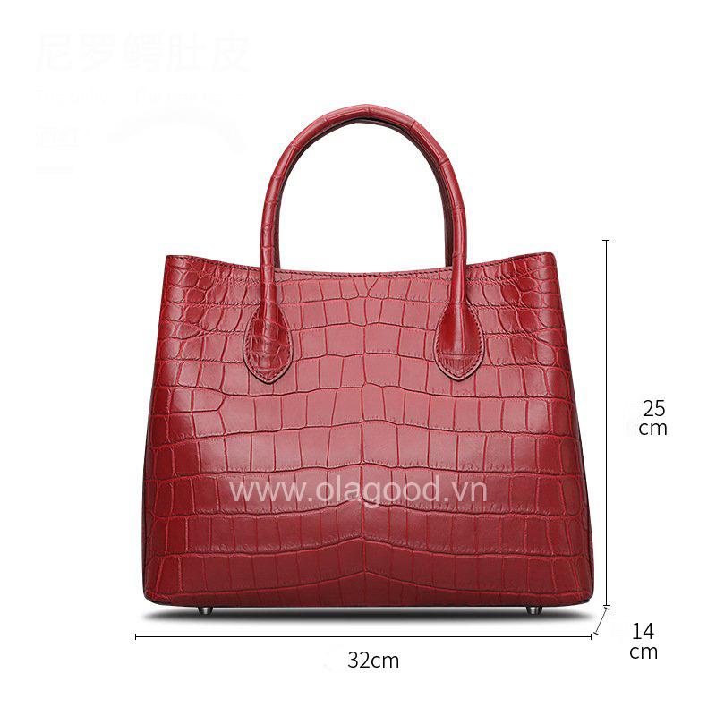 Túi xách cá sấu nữ cao cấp - TXN0236S - Hình ảnh 3