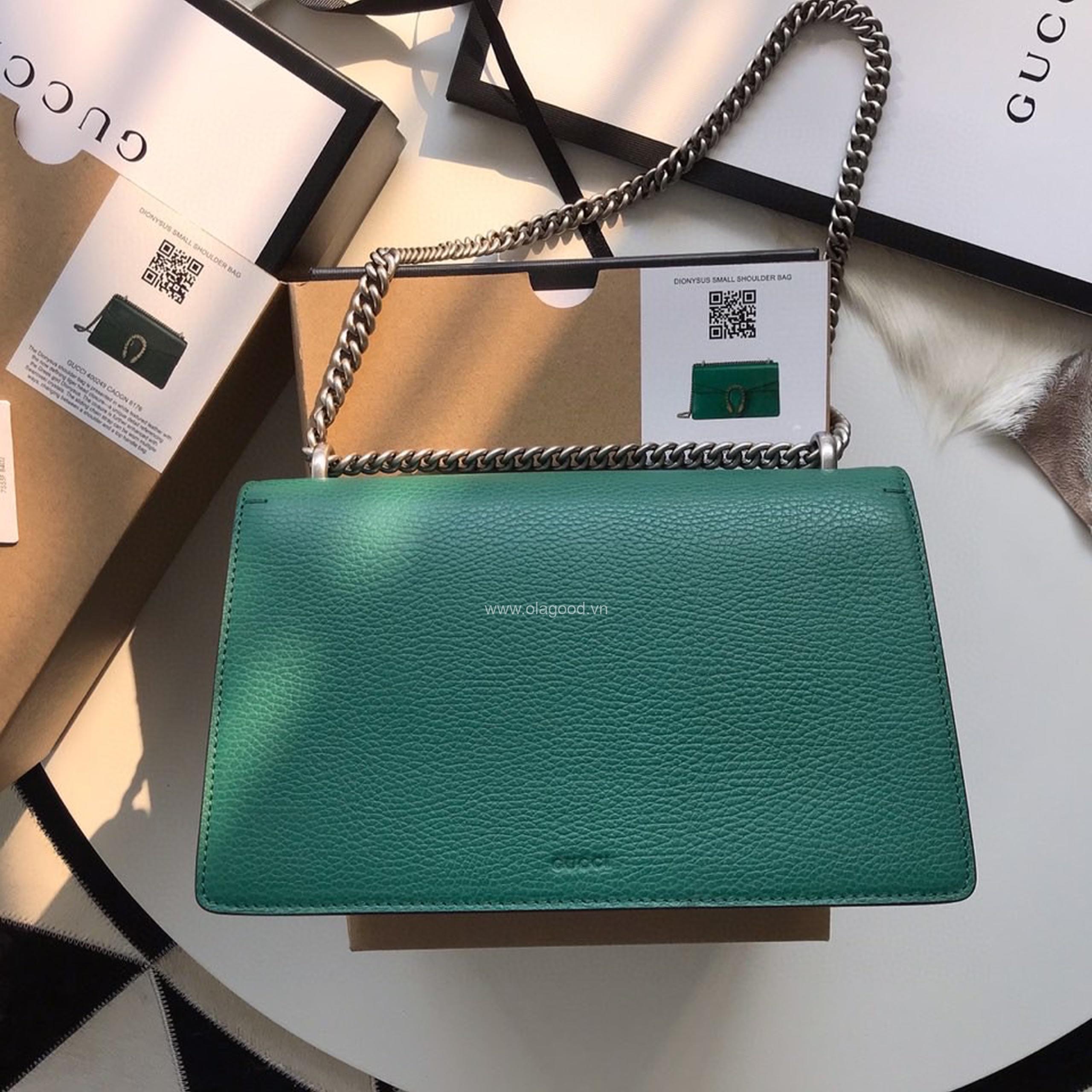 Túi xách gucci dionysus màu xanh lá - GCDX025 - Hình ảnh 2