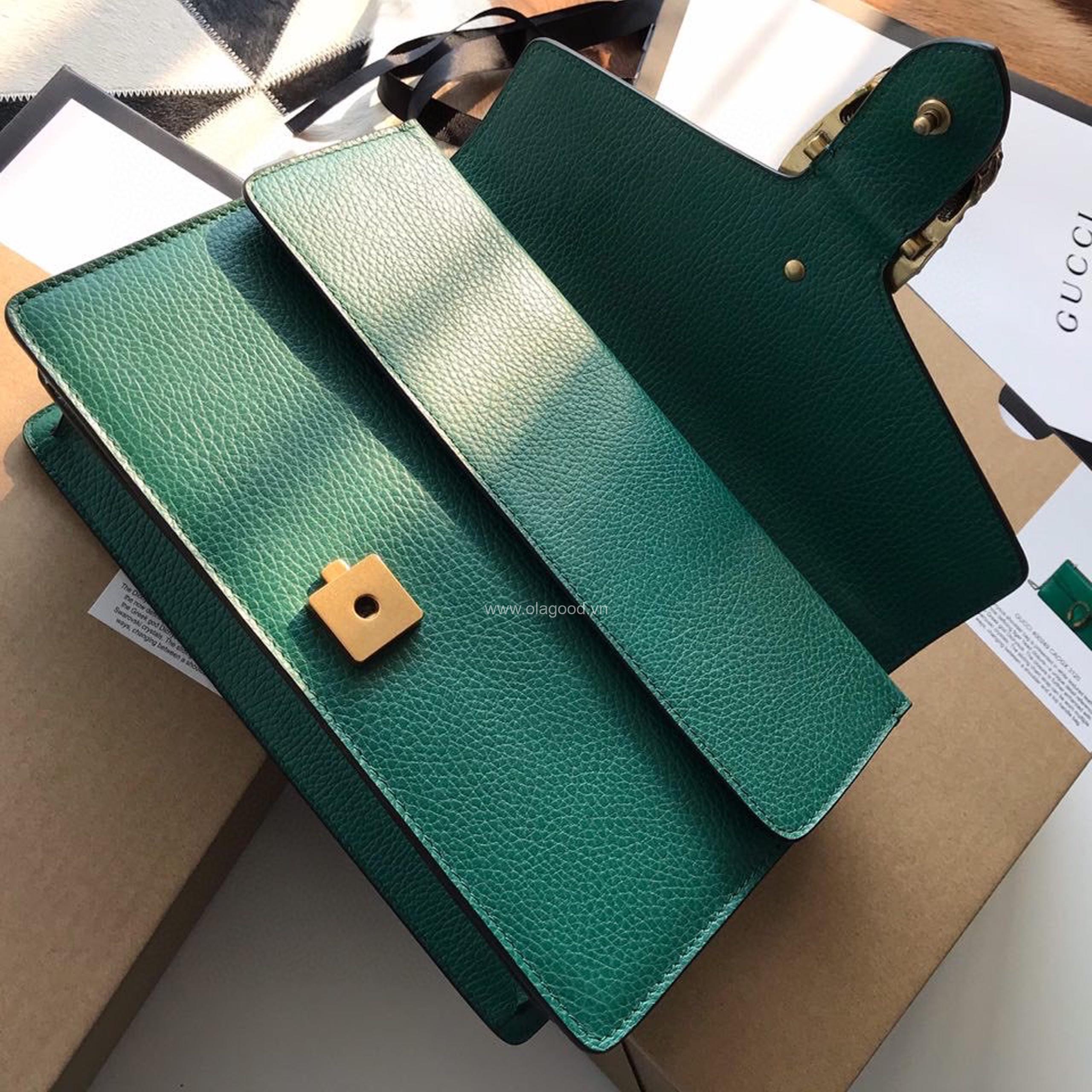 Túi xách gucci dionysus màu xanh lá - GCDX025 - Hình ảnh 7