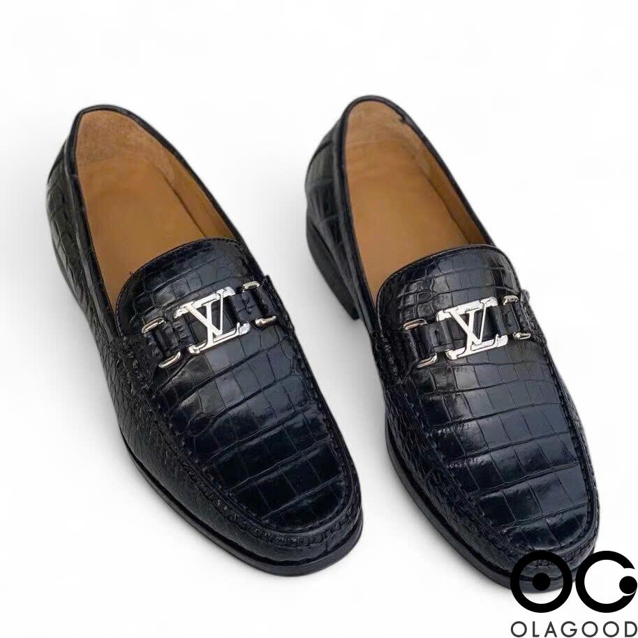 Giày lười nam da cá sấu - GLK019 - Hình ảnh 3