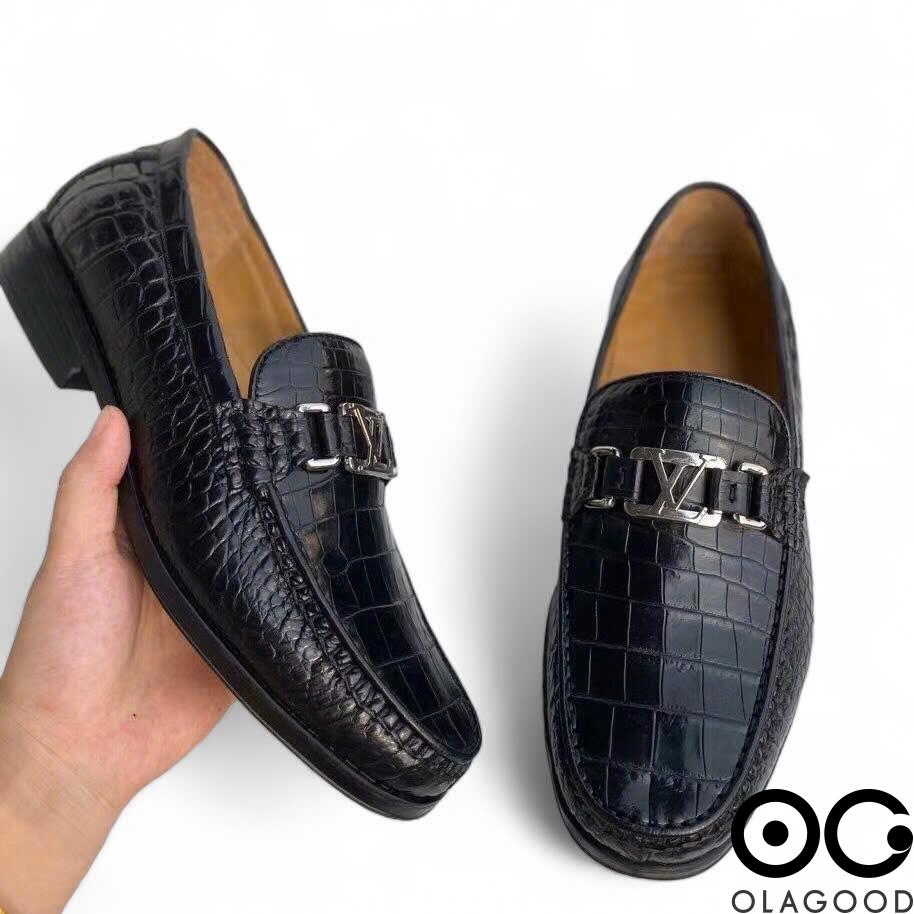Giày lười nam da cá sấu - GLK019 - Hình ảnh 4