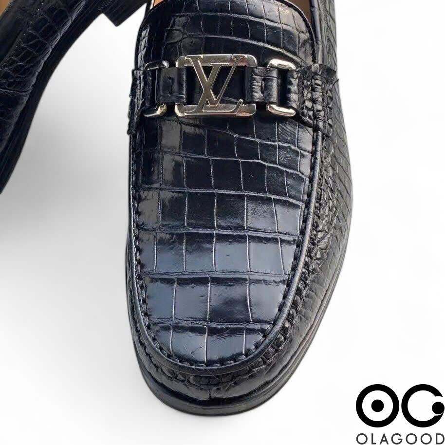 Giày lười nam da cá sấu - GLK019 - Hình ảnh 6