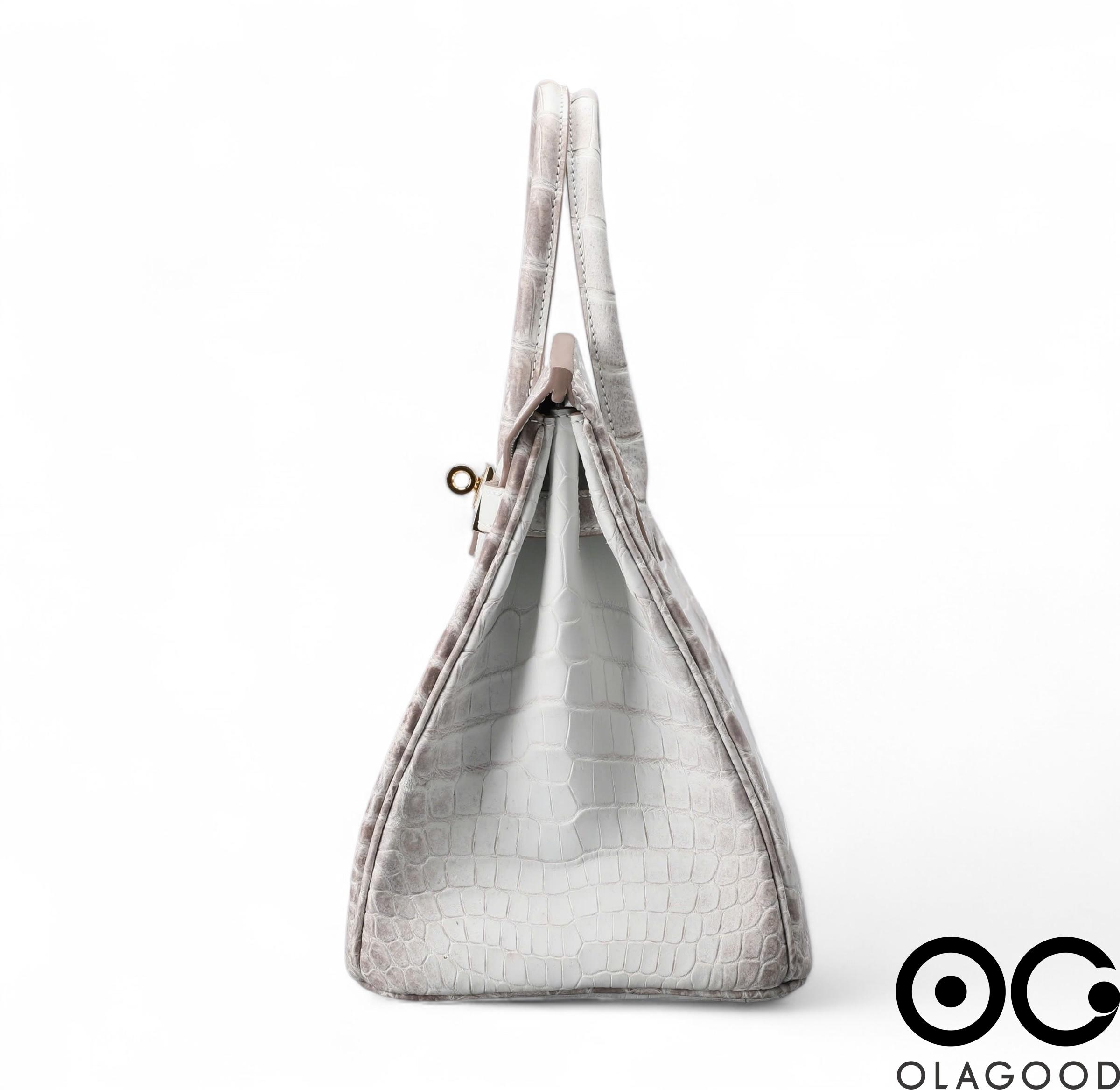 Túi xách nữ da cá sấu Himalaya thủ công - Da cá sấu sông Nile - TXH0241S - Hình ảnh 4