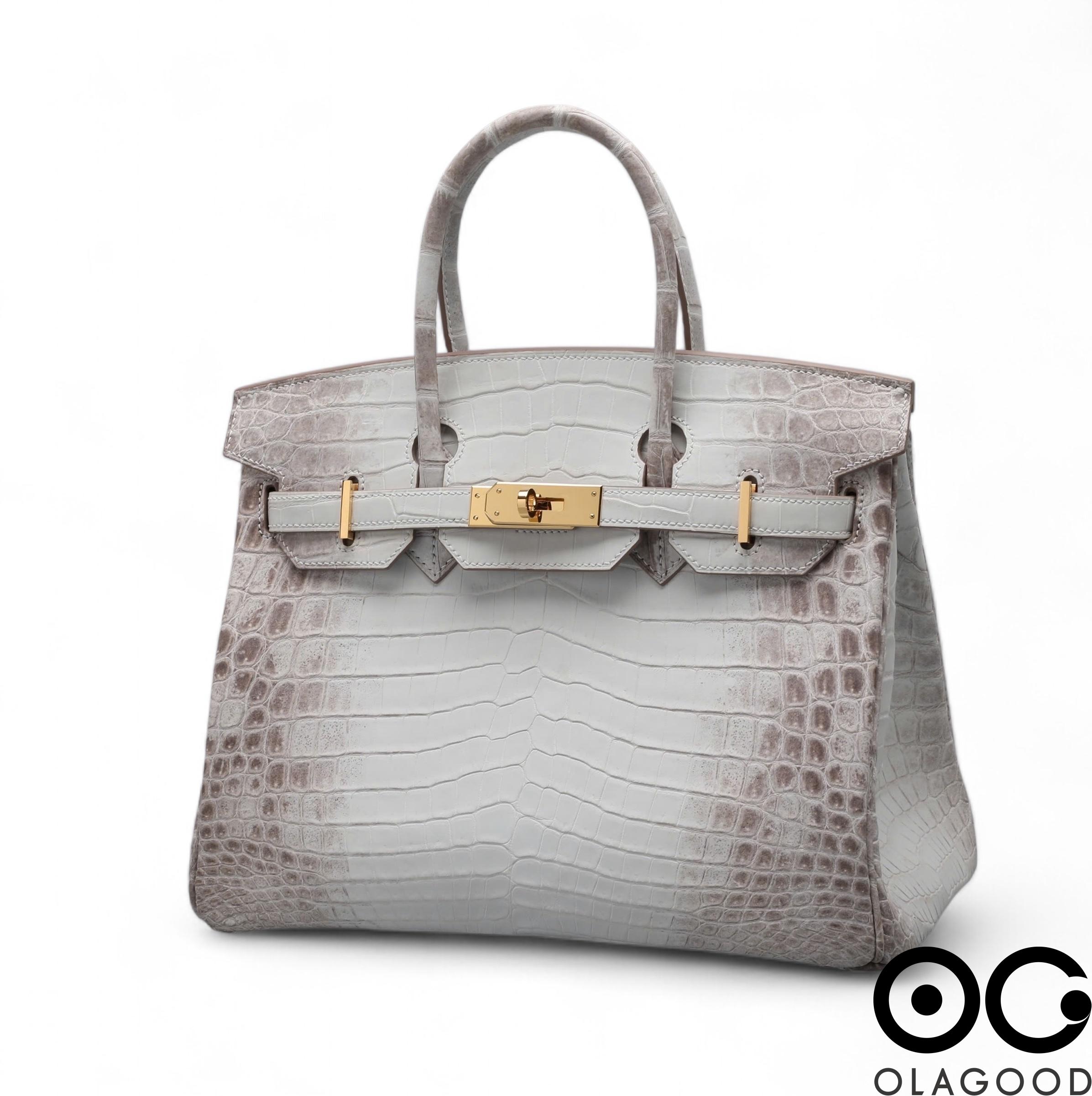 Túi xách nữ da cá sấu Himalaya thủ công - Da cá sấu sông Nile - TXH0241S - Hình ảnh 3