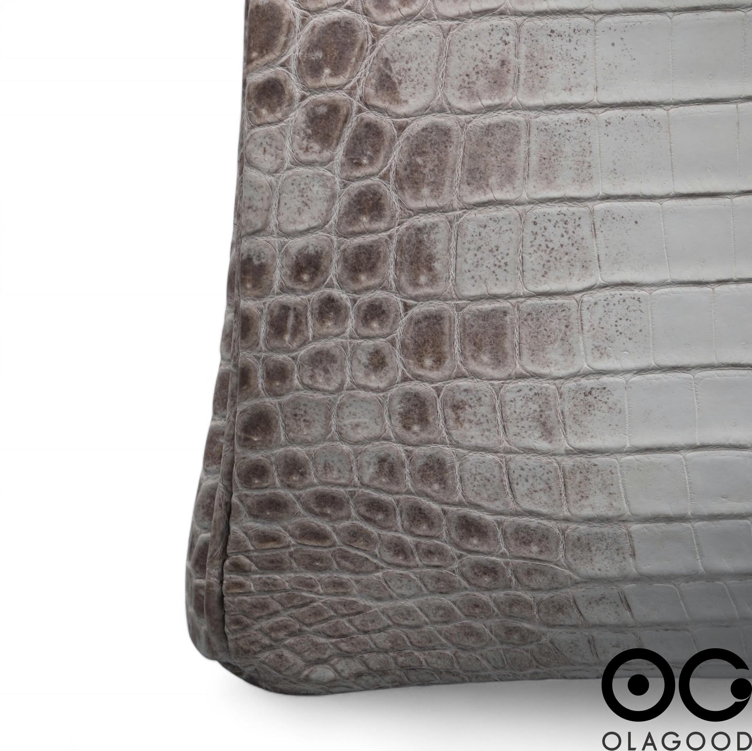 Túi xách nữ da cá sấu Himalaya thủ công - Da cá sấu sông Nile - TXH0241S - Hình ảnh 8