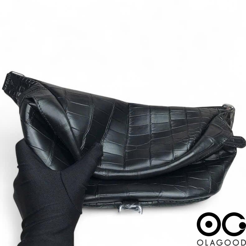 Túi đeo chéo bao tử da cá sấu - TBT013S - Hình ảnh 6