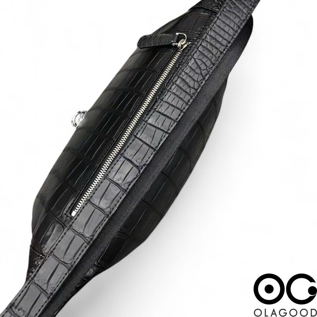Túi đeo chéo bao tử da cá sấu - TBT013S - Hình ảnh 7