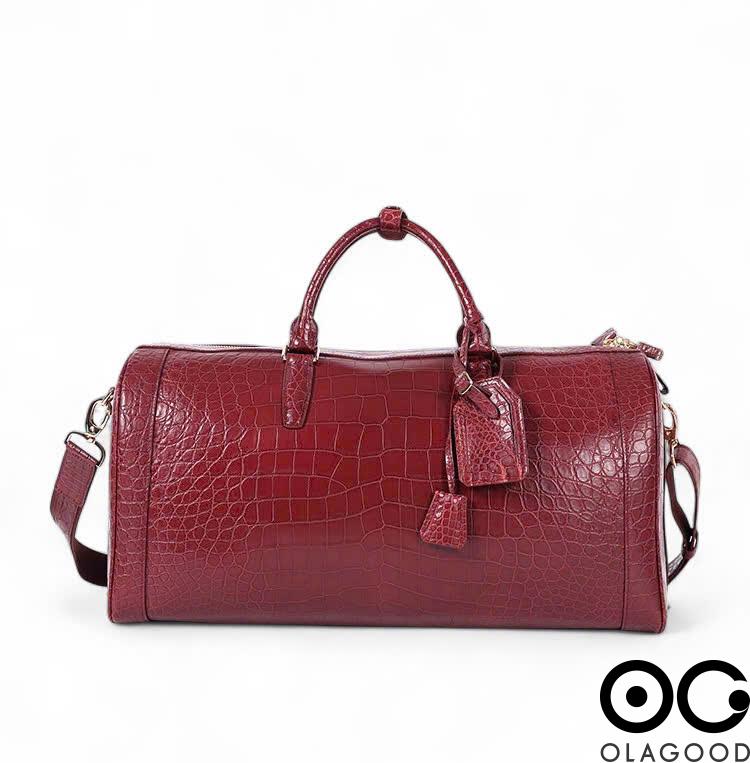Túi du lịch da cá sấu cao cấp - TXT012 - Hình ảnh 3