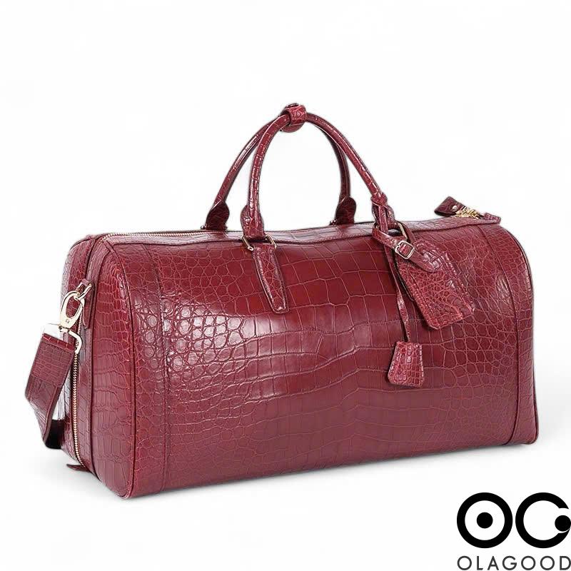Túi du lịch da cá sấu cao cấp - TXT012 - Hình ảnh 4