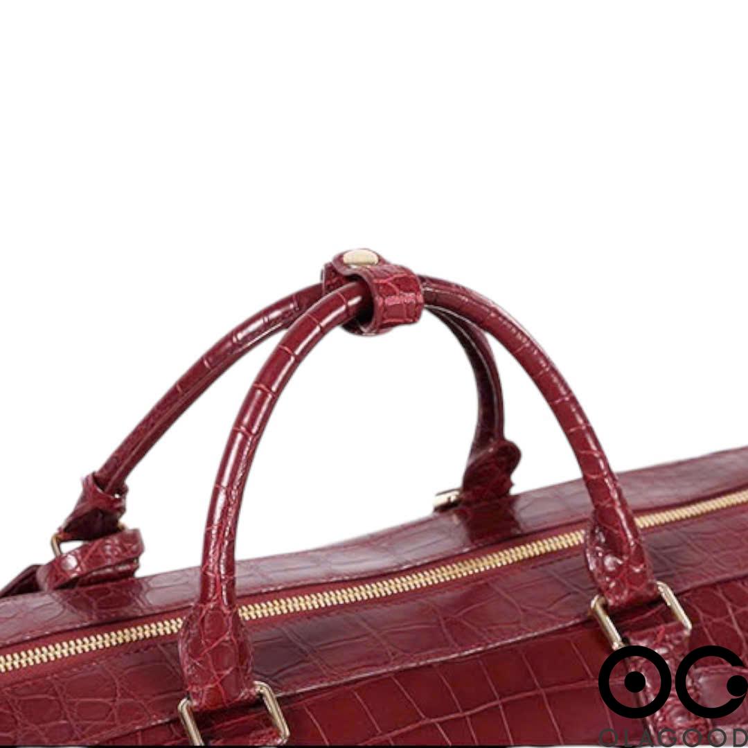 Túi du lịch da cá sấu cao cấp - TXT012 - Hình ảnh 8