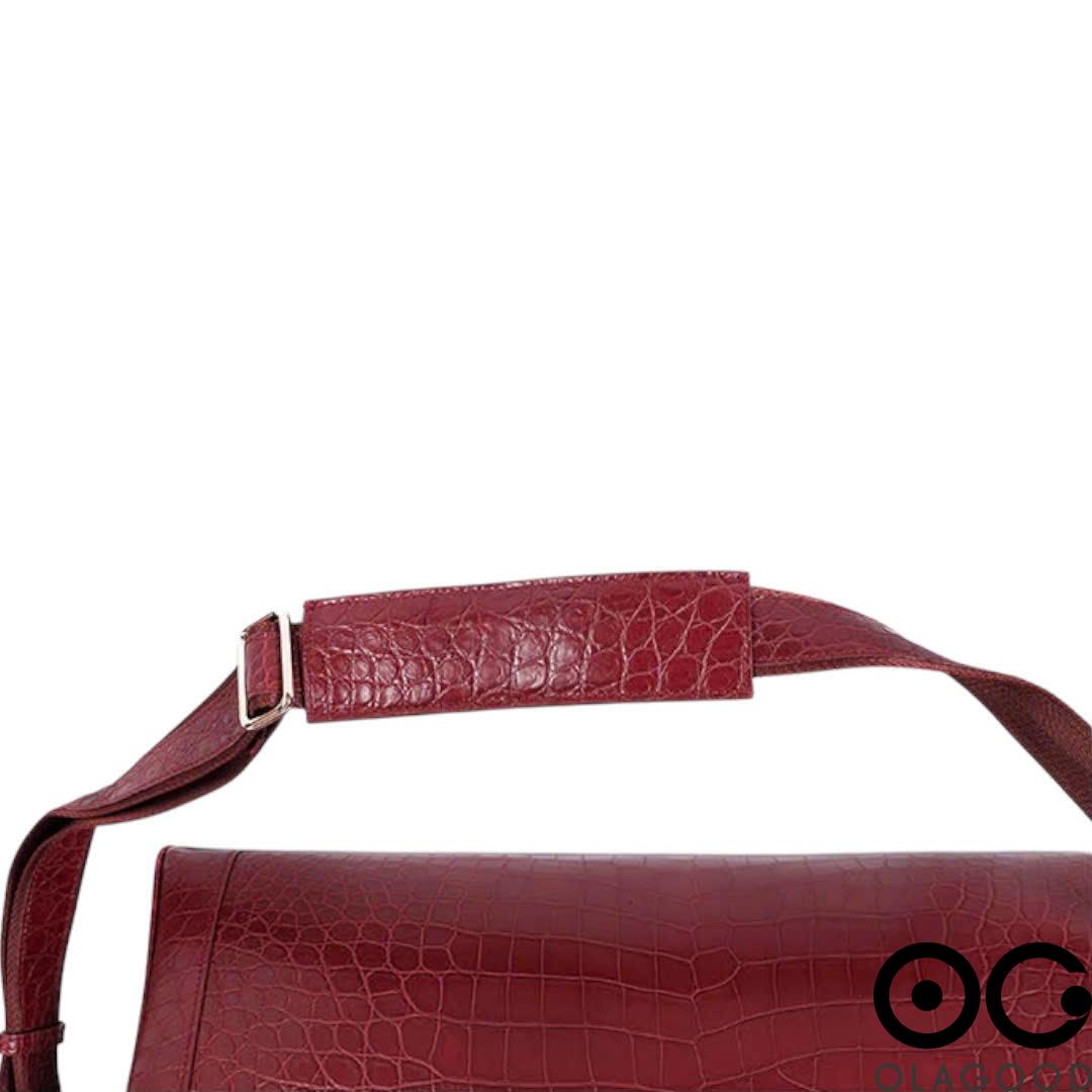Túi du lịch da cá sấu cao cấp - TXT012 - Hình ảnh 9