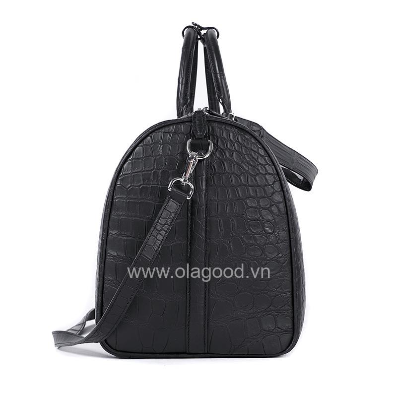 Túi trống du lịch da cá sấu - TXT011S - Hình ảnh 4