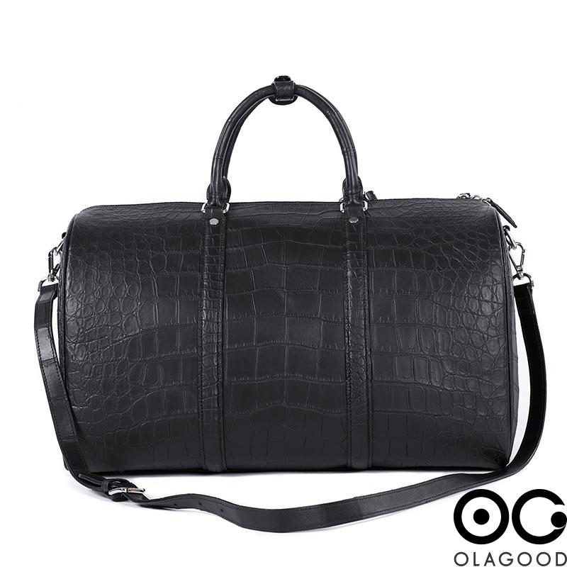 Túi trống du lịch da cá sấu - TXT011S
