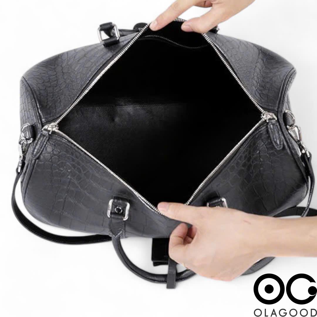 Túi trống du lịch da cá sấu - TXT011S - Hình ảnh 7