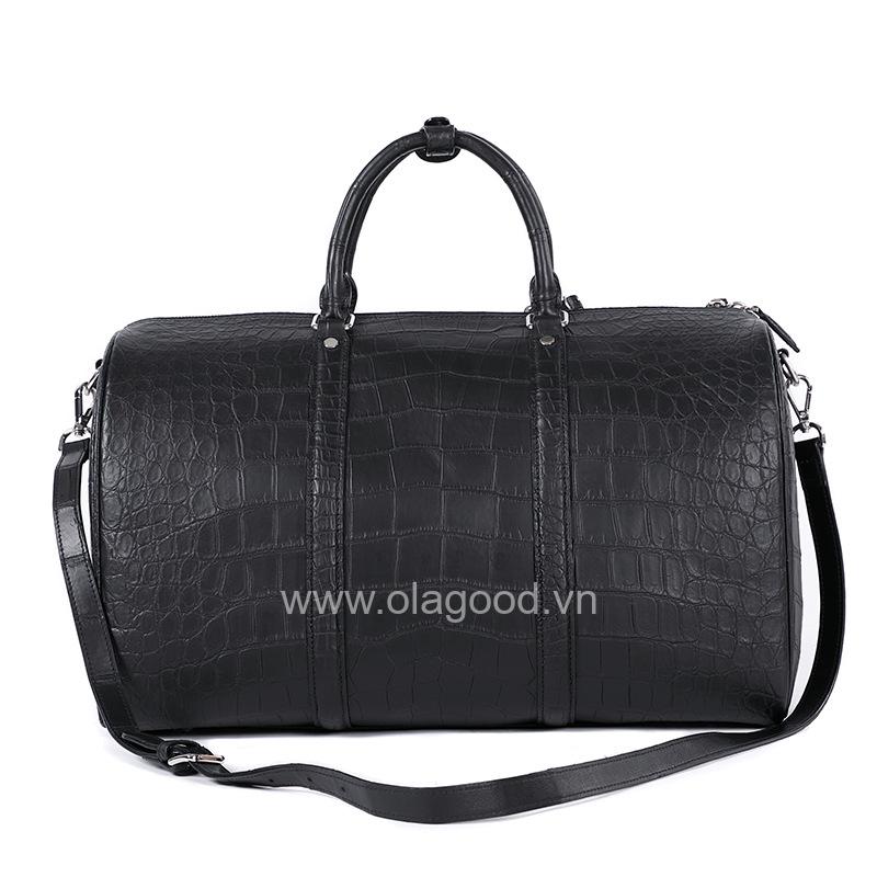 Túi trống du lịch da cá sấu - TXT011S - Hình ảnh 2
