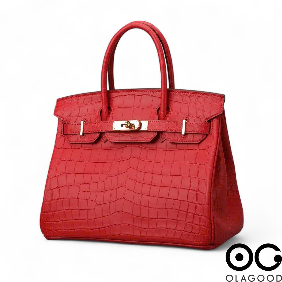 Túi xách cá sấu nữ da cá sấu sông Nile - TXB0238S - Hình ảnh 12