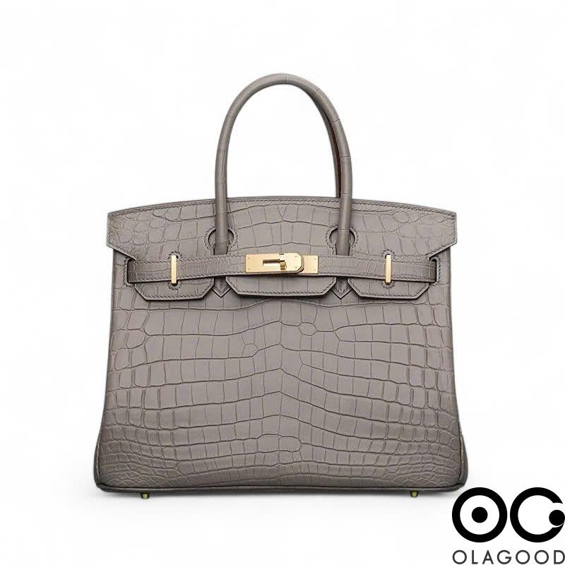 Túi xách cá sấu nữ da cá sấu sông Nile - TXB0238S - Hình ảnh 3