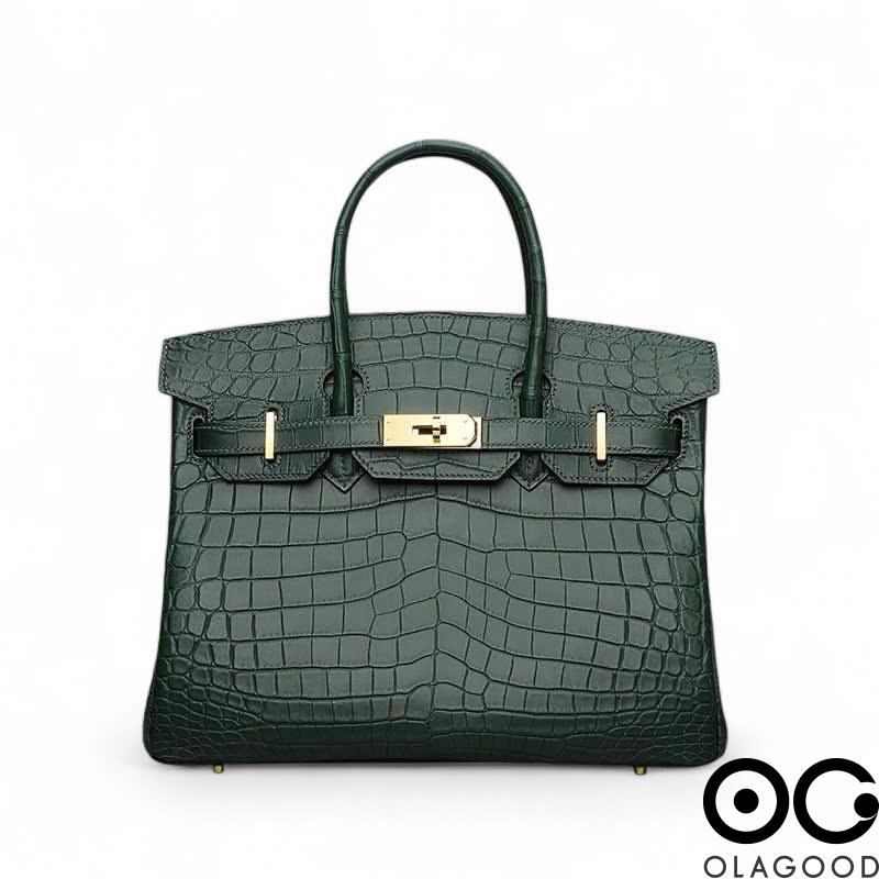 Túi xách cá sấu nữ da cá sấu sông Nile - TXB0238S - Hình ảnh 4