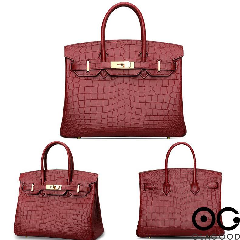Túi xách cá sấu nữ da cá sấu sông Nile - TXB0238S - Hình ảnh 23