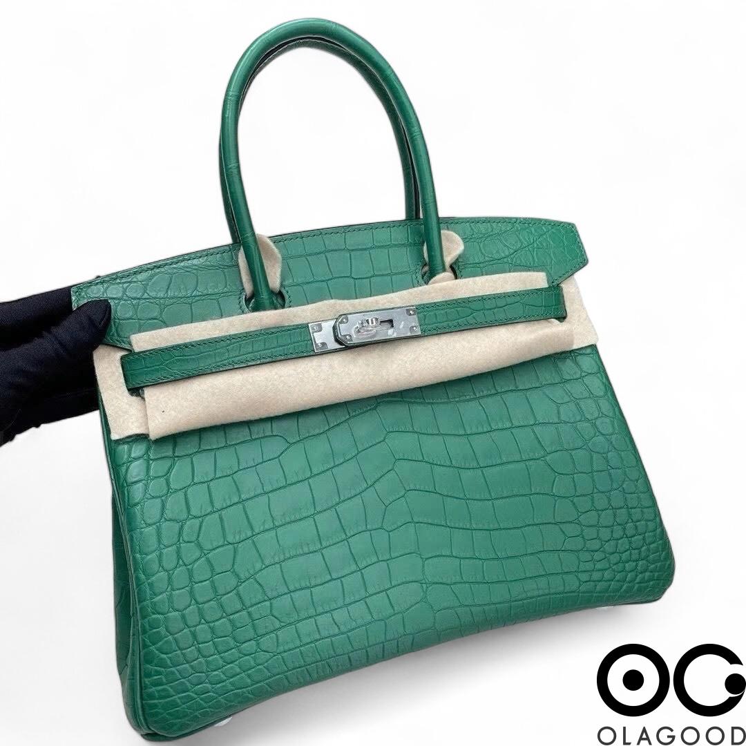 Túi xách cá sấu nữ da cá sấu sông Nile - TXB0238S - Hình ảnh 8