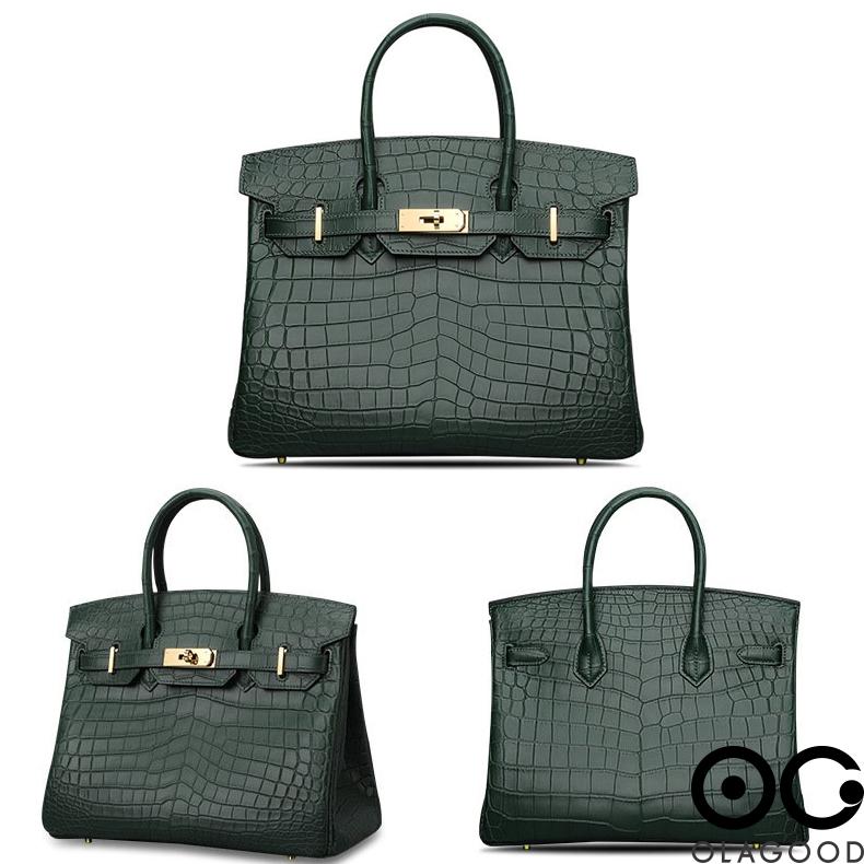 Túi xách cá sấu nữ da cá sấu sông Nile - TXB0238S - Hình ảnh 25