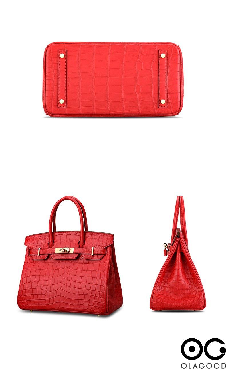 Túi xách cá sấu nữ da cá sấu sông Nile - TXB0238S - Hình ảnh 21