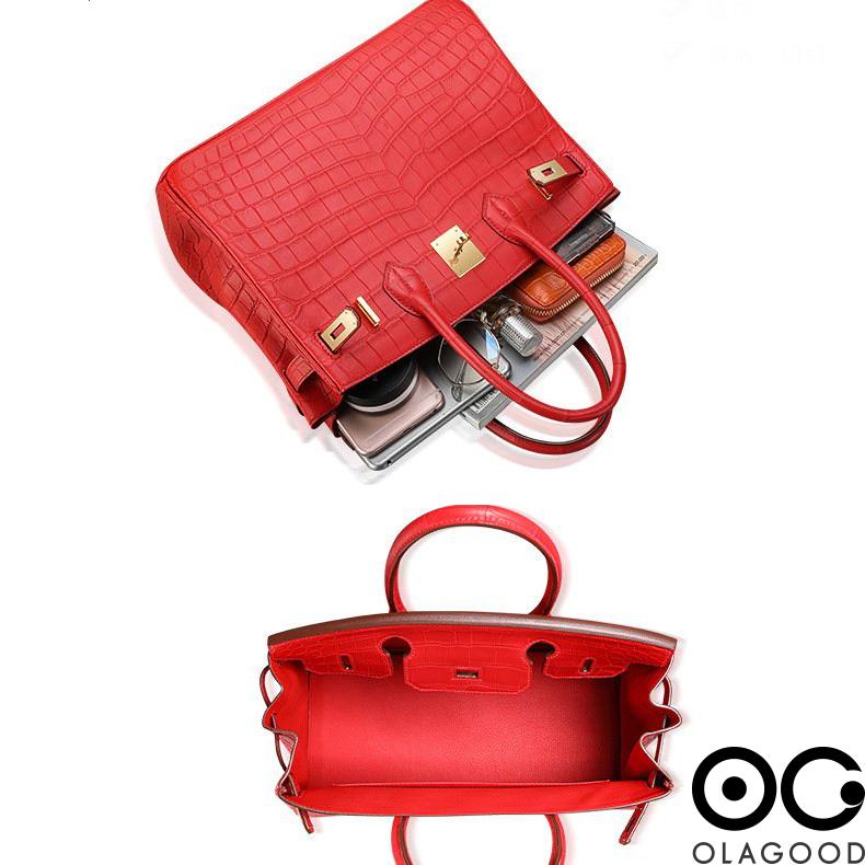 Túi xách cá sấu nữ da cá sấu sông Nile - TXB0238S - Hình ảnh 20