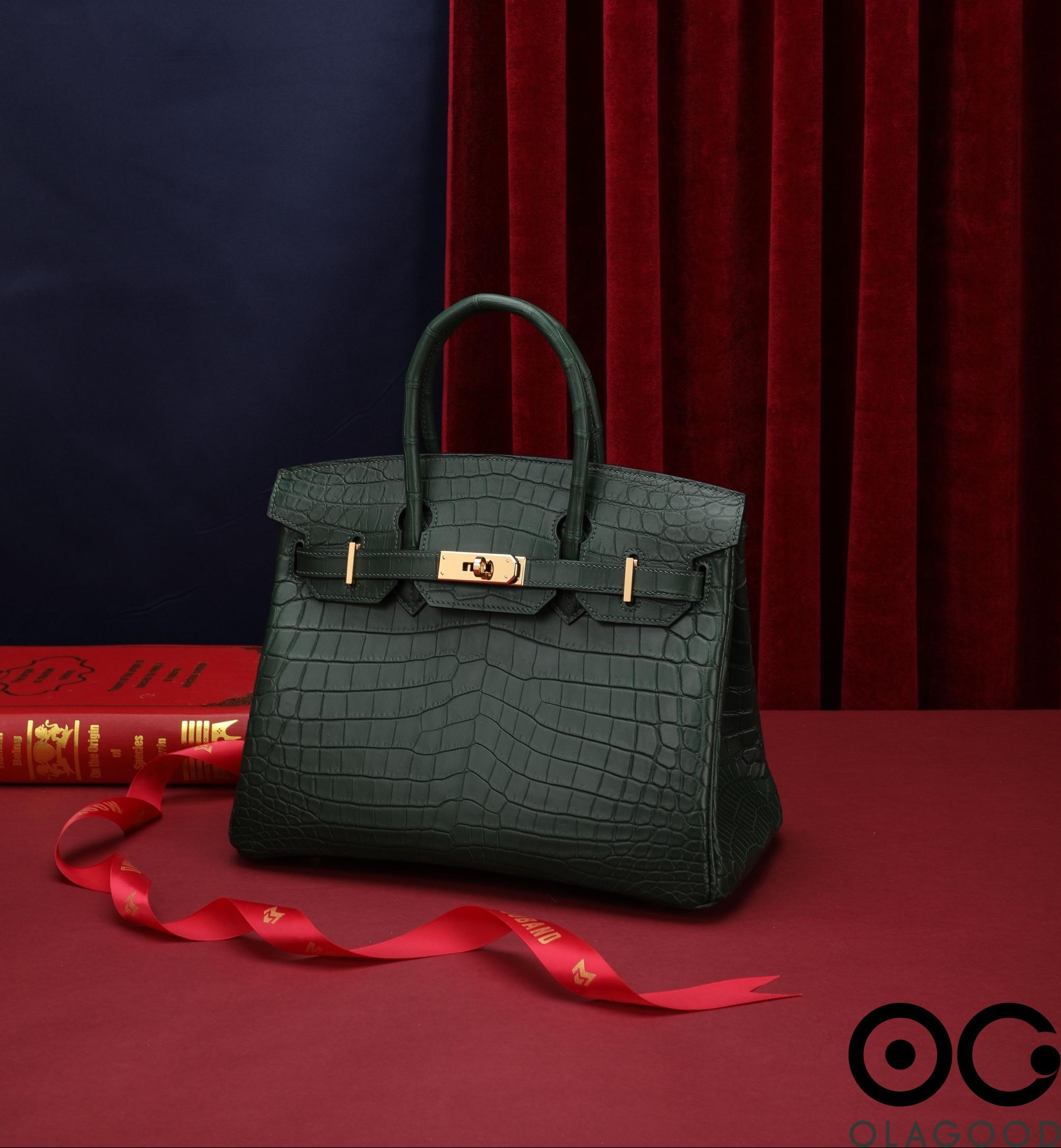 Túi xách cá sấu nữ da cá sấu sông Nile - TXB0238S - Hình ảnh 27