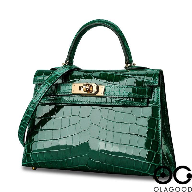 Túi xách nữ da cá sấu sông nile bán thủ công - TXK0239S