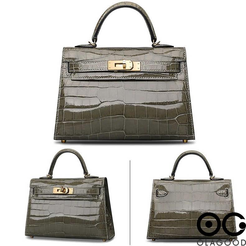 Túi xách nữ da cá sấu sông nile bán thủ công - TXK0239S - Hình ảnh 14