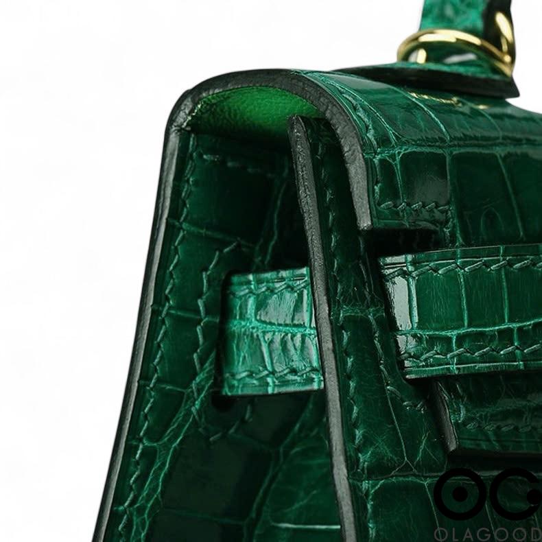 Túi xách nữ da cá sấu sông nile bán thủ công - TXK0239S - Hình ảnh 6