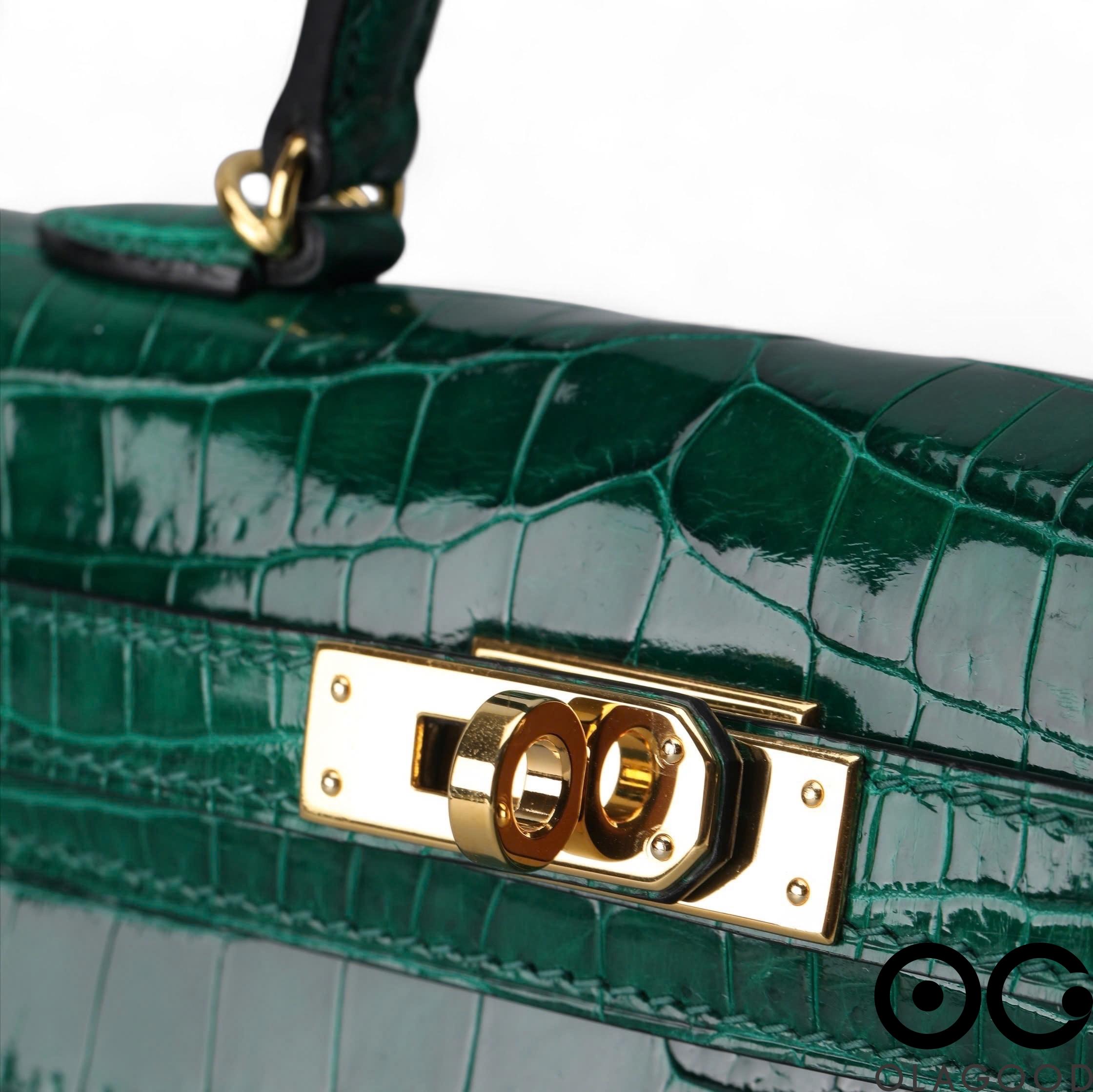 Túi xách nữ da cá sấu sông nile bán thủ công - TXK0239S - Hình ảnh 9