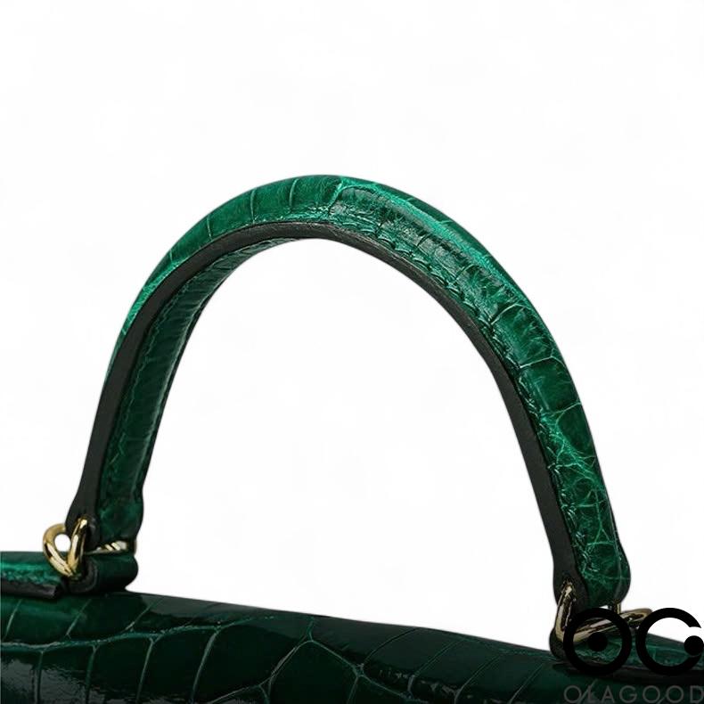 Túi xách nữ da cá sấu sông nile bán thủ công - TXK0239S - Hình ảnh 10